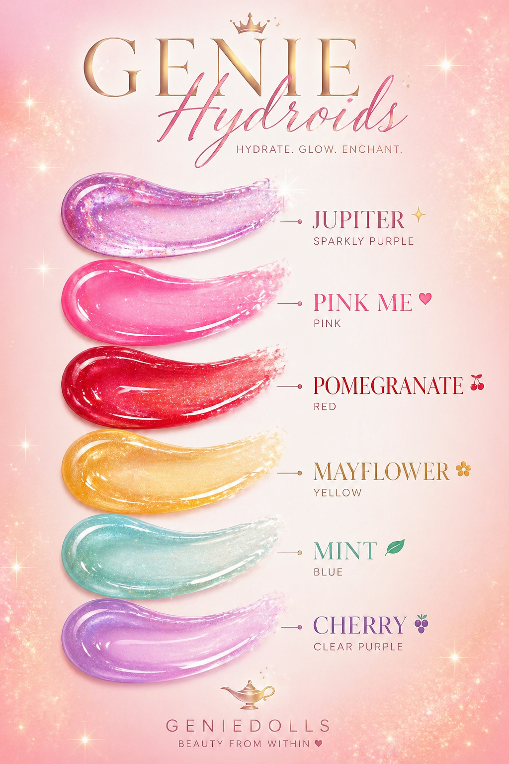 GenieDolls Luxe Lip Gloss ✨